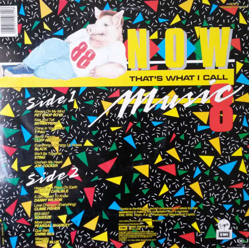 Various - Now That's What I Call Music 8 1988 Vinyl LP SA