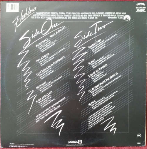 Flashdance Original Soundtrack 1983 Vinyl LP SA