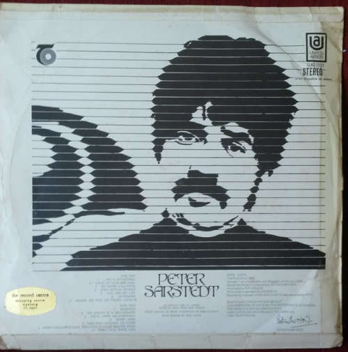 Peter Sarstedt - Peter Sarstedt 1969 Vinyl LP SA