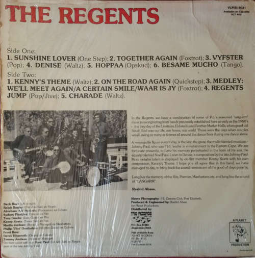 The Regents - "Together Again" Langarm Vinyl LP SA