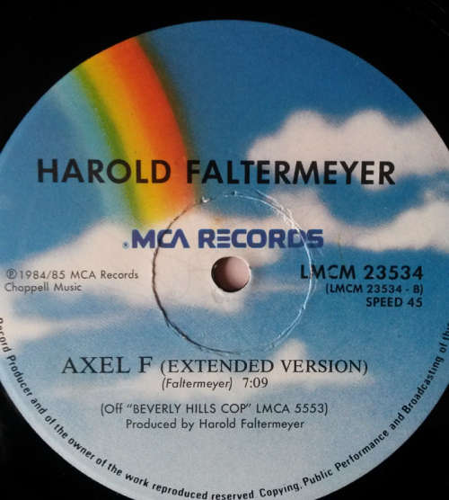 Patti La Belle/Harold Faltermeyer - New Attitude/Axel F 1984 Vinyl Maxi Single SA