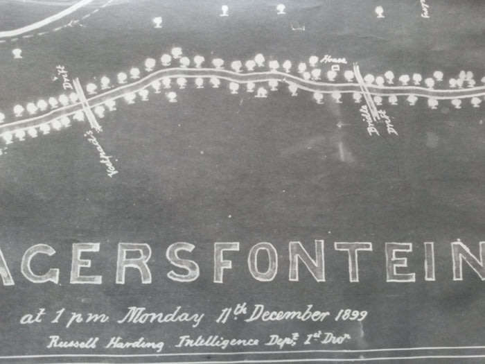 Magersfontein Boer War Battle Map