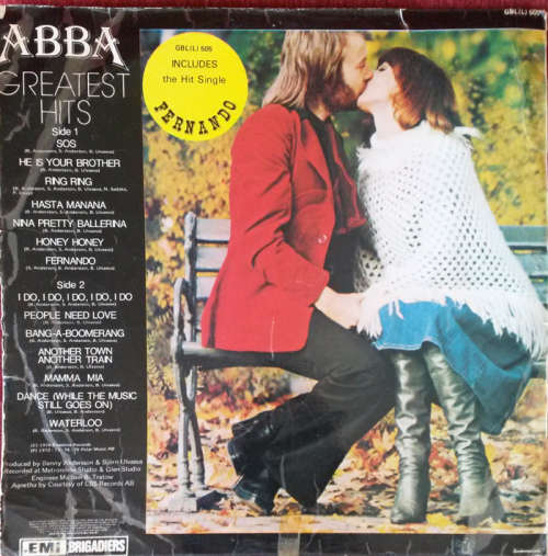 Abba - Greatest Hits (Vol 1) 1976 Vinyl LP SA