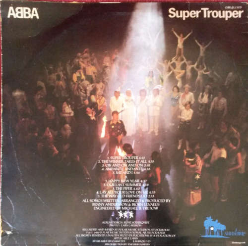 Abba - Super Trouper 1980 Vinyl LP SA