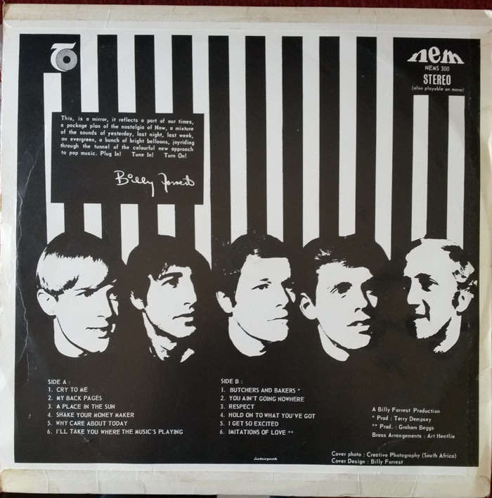 The Staccatos - Hear and Now 1968 Vinyl LP SA