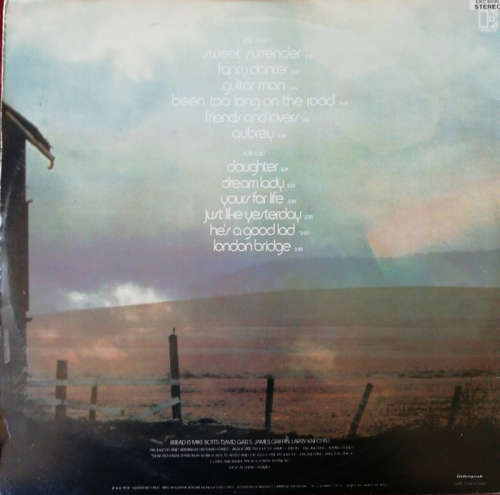 Bread - The Best of Bread Vol 2 1974 Vinyl LP SA