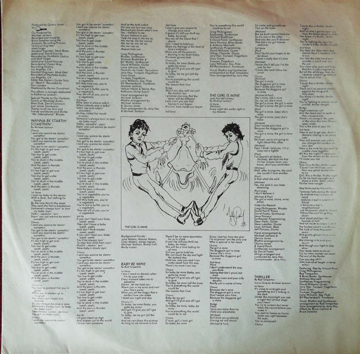 Michael Jackson - Thriller 1982 Vinyl LP SA