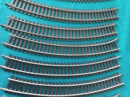 Lima open wagon no wheels plus set of wheels with coupler plus 9 tracks some broken