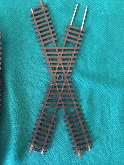 Lima open wagon no wheels plus set of wheels with coupler plus 9 tracks some broken