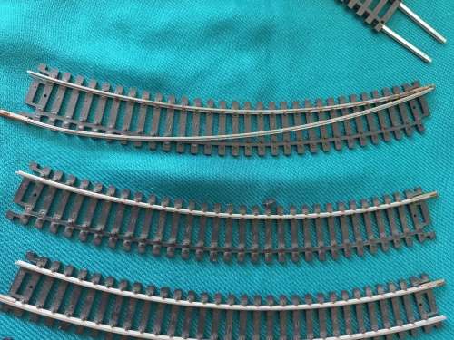 Lima open wagon no wheels plus set of wheels with coupler plus 9 tracks some broken