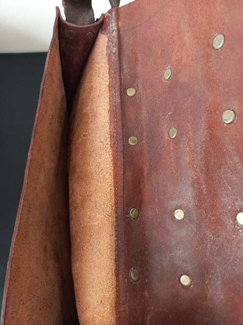 Vintage Leather Postal/Messenger Bag