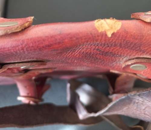 Vintage Leather Postal/Messenger Bag