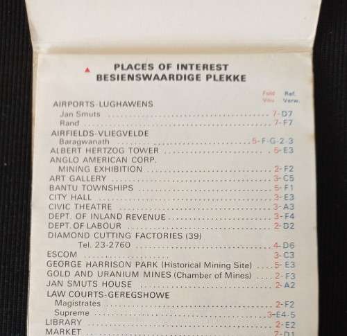 Johannesburg Minimap