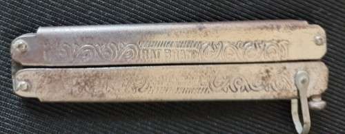 Vintage Rat Brand Balisong/Butterfly Knife from India - Sergie Only