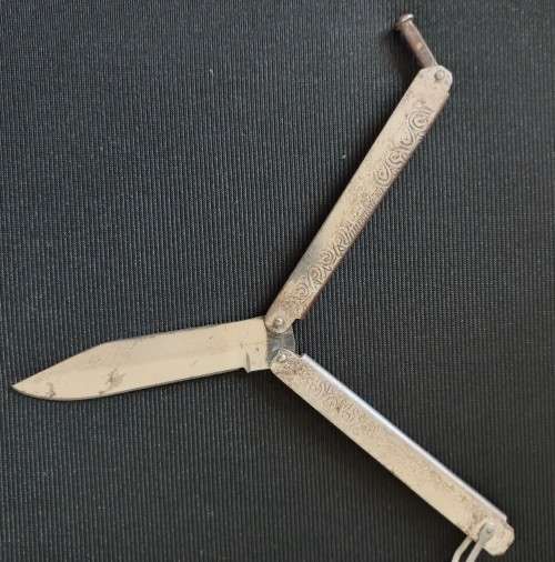 Vintage Rat Brand Balisong/Butterfly Knife from India - Sergie Only