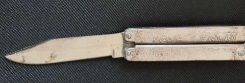 Vintage Rat Brand Balisong/Butterfly Knife from India - Sergie Only