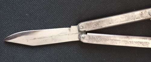Vintage Rat Brand Balisong/Butterfly Knife from India - Sergie Only