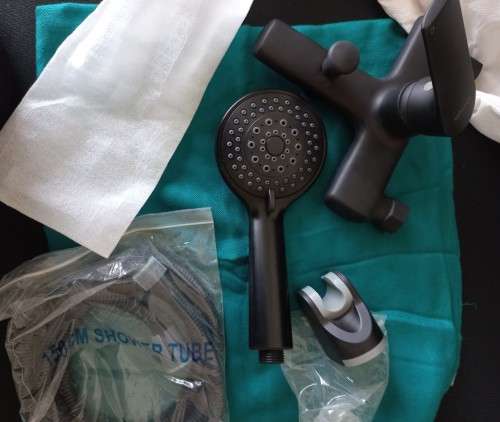 Sergie only - Magnetite Bath Mixer with Handshower and Acces