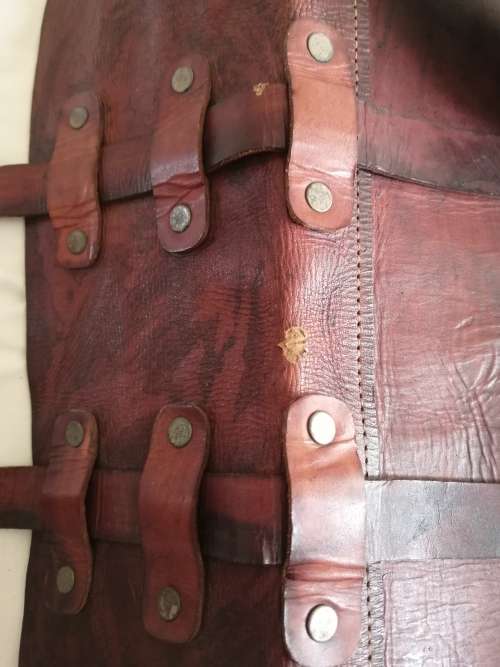 Vintage Leather Postal/Messenger Bag