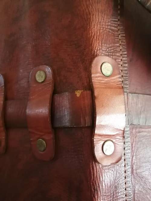 Vintage Leather Postal/Messenger Bag