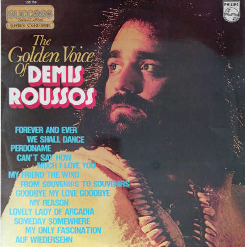 Demis Roussos - The Golden Voice of Demis Roussos 1979 Vinyl LP SA