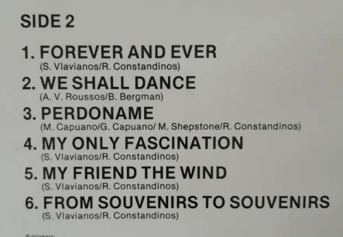 Demis Roussos - The Golden Voice of Demis Roussos 1979 Vinyl LP SA