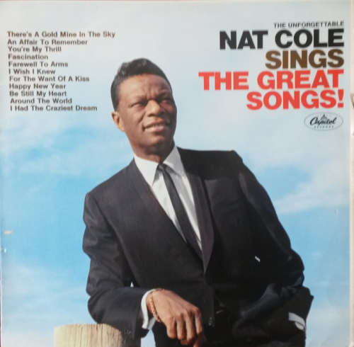 Nat King Cole - The Unforgettable Nat Cole Sings the Great Songs 1966 Vinyl LP SA