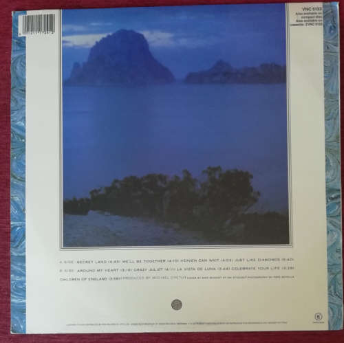 Sandra - Into a Secret Land 1988 Vinyl LP SA