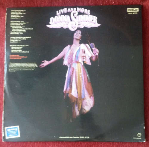 Donna Summer - Live and More 1978 Vinyl DOUBLE LP SA