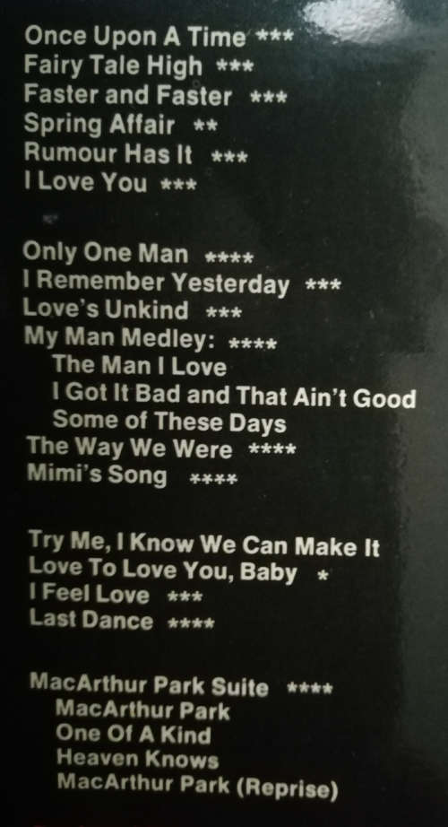 Donna Summer - Live and More 1978 Vinyl DOUBLE LP SA