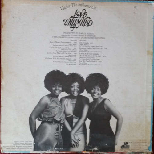 Love Unlimited - Under the Influence of.. 1973 Vinyl LP USA