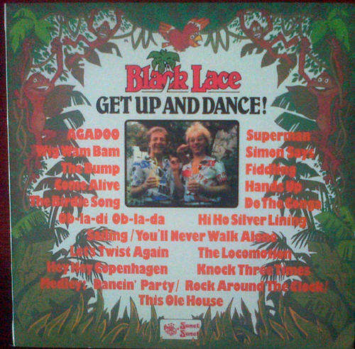 Black Lace - Get Up and Dance! 1984 Vinyl LP SA
