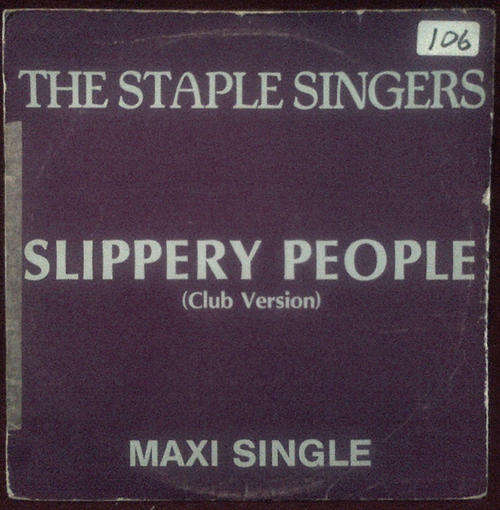 The Staple Singers - Slippery People 1984 Vinyl Maxi Single SA