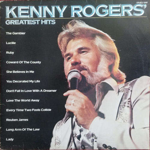 Kenny Rogers - Greatest Hits 1980 Vinyl LP SA