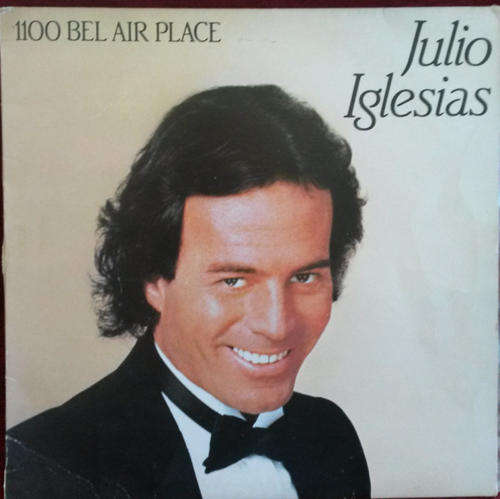 Julio Iglesias - 1100 Bel Air Place 1984 Pink Vinyl LP SA