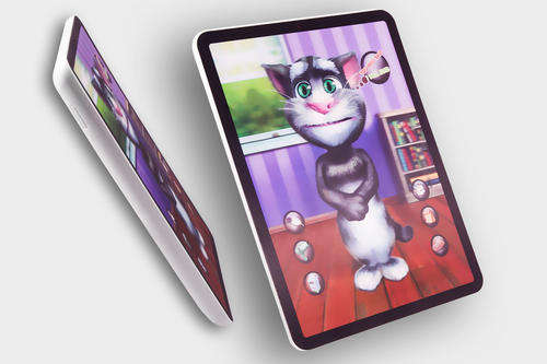 3D Fabulous Intelligent Talking Tom Kids tablet