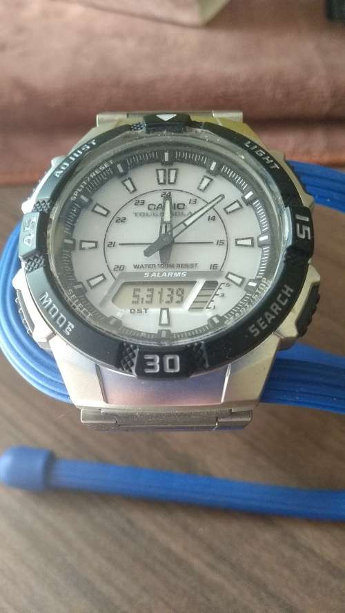Casio tough solar with stainless steel strap