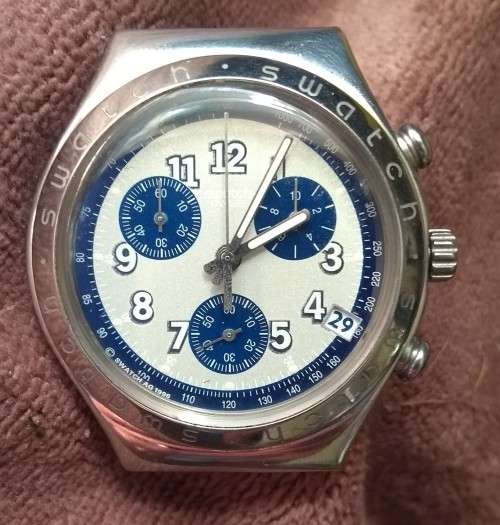 Swatch Irony Chrono (faulty chrono)