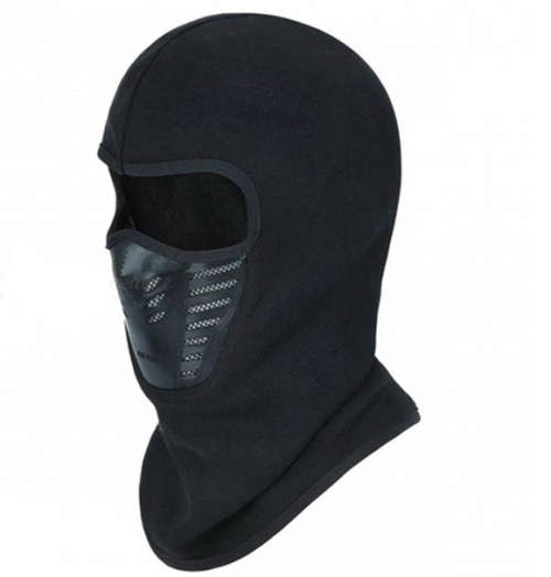 Winter Warm Full Face Cover Thermal Fleece Lined Windproof Balaclava Hood