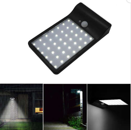 ARILUX® Solar Powered 42 LED Waterproof Light Control & PIR Sensor Wall Lamp for Outdoor Garden