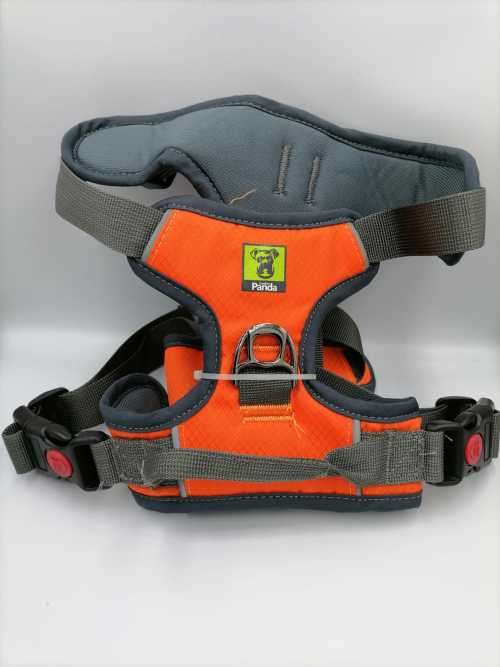 Big Dog Harness No Pull Adjustable Pet Reflective Oxford Soft Vest for Large Dogs Easy Control Harne