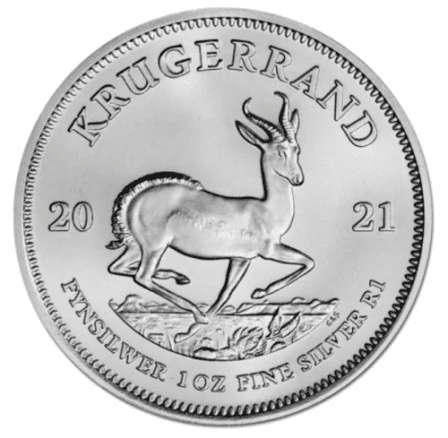 1oz Silver Krugerrands 2021
