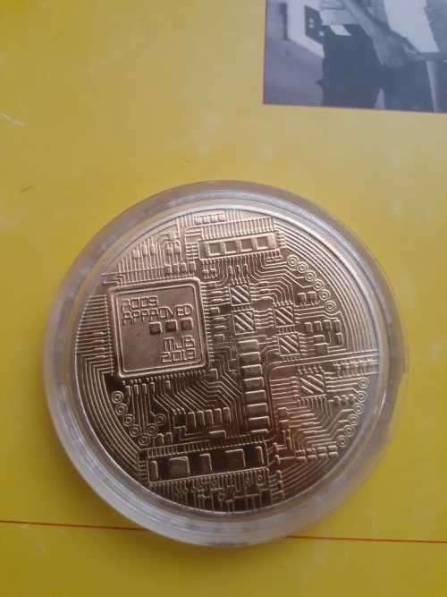Bitcoin gold coin