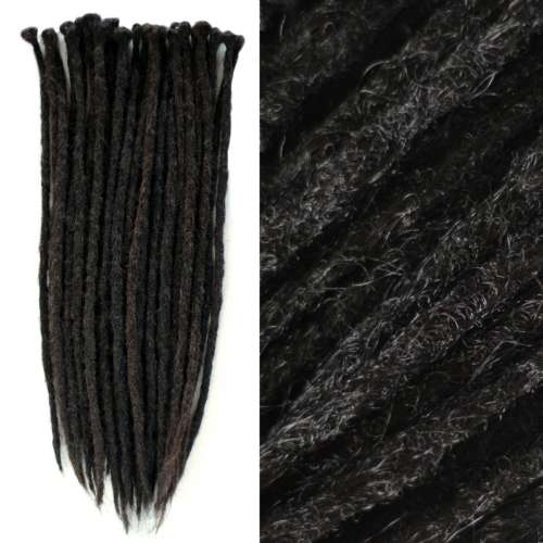 16 inch Crocheted Dreadlocks (50 pieces-full head)