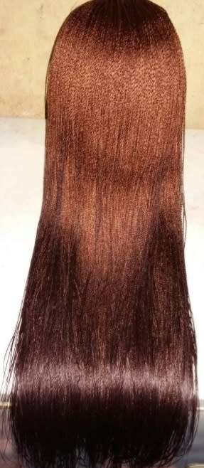 26 inches Micro twist wig (lace shade)