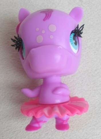 AND WHAT'S NOT TO LOVE? LITTLEST PET SHOP BALLERINA HIPPO!!