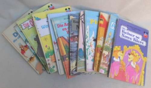 DISNEY SE WONDERWERELD VAN LEES - 12 KINDER BOEKE!!