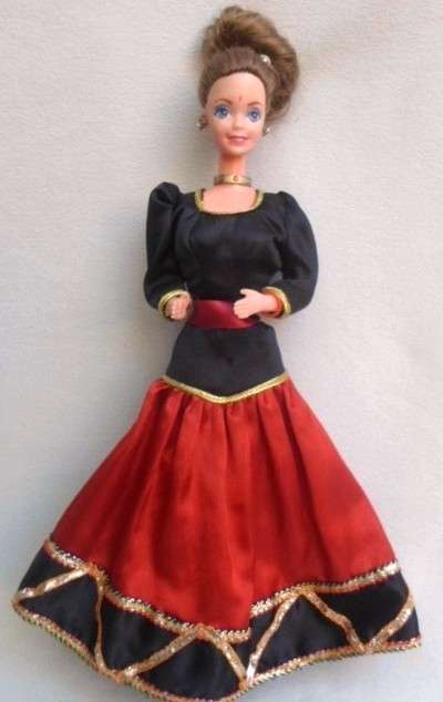 A VERY SPECIAL MATTEL HINDU BARBIE MADE IN INDIA!! VINTAGE 1987?