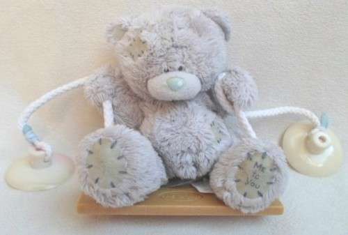 FOR LEANDRA ONLY - CUTE TATTY TEDDY  (ME TO YOU) ON HIS SWING!!
