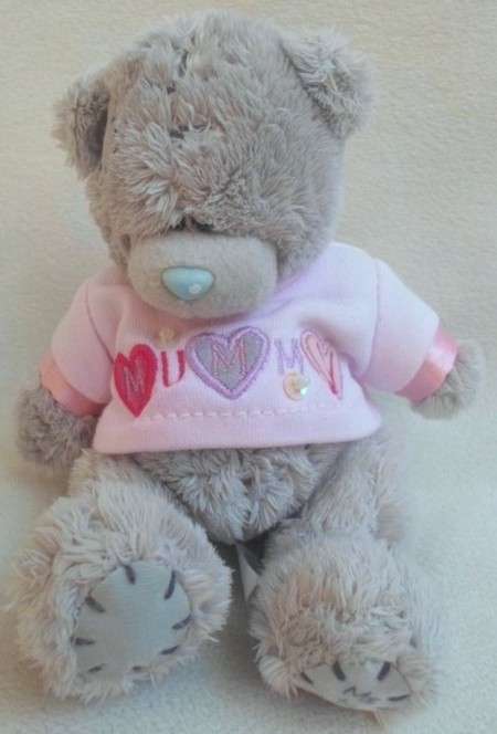 FOR LEANDRA ONLY - CUTE TATTY TEDDY  (ME TO YOU) WEARING 'MUMMY' T-SHIRT!!